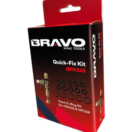 KIT REPARO O’RINGS BRAVO QUICK FIX 5/16 QFK516 P/ EXTRATOR DE NÚCLEO C/ VISOR  C/15