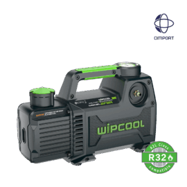 BOMBA DE VÁCUO WIPCOOL 2F1.5R 3CFM A2L 2 ESTAÁGIOS C/ SOLENOIDE E VACUÔMETRO 220V